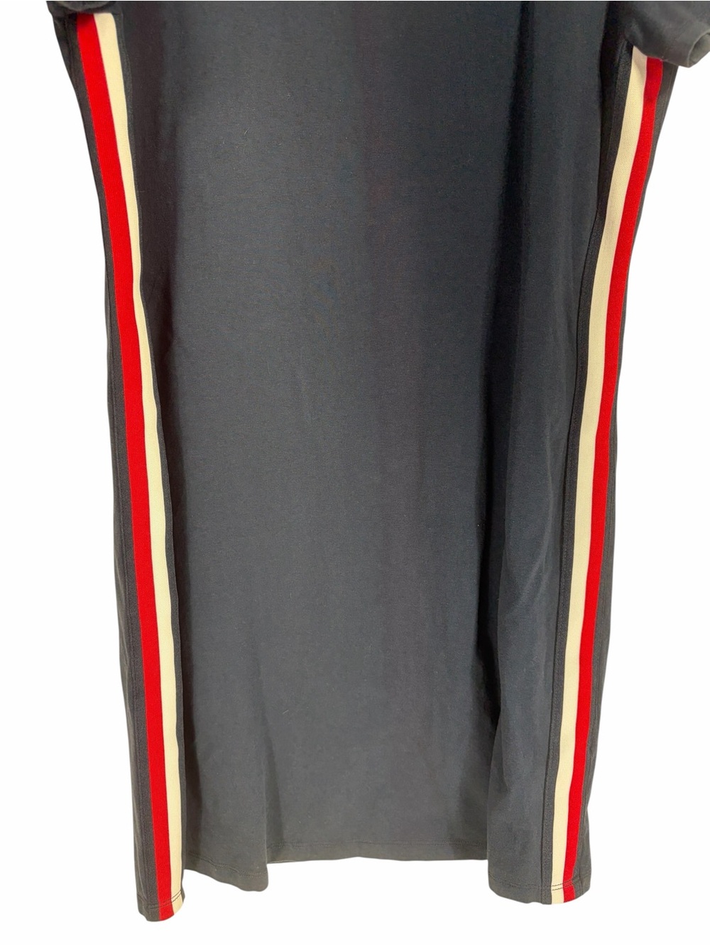 Tommy Hilfiger Navy Dress with Red & White Side Panels knee length size medium - Picture 5 of 10
